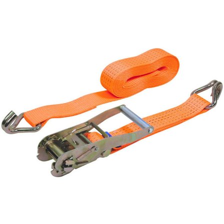 5 tonnin räikkäkiristysliina - 5 m x 50 mm - suljetut koukut