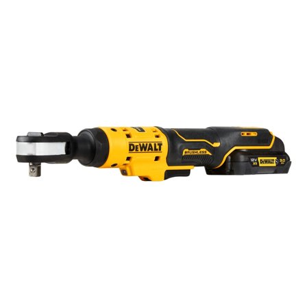Dewalt DCF503L1G-QW Skralleskaft med batteri og lader, Maskiner