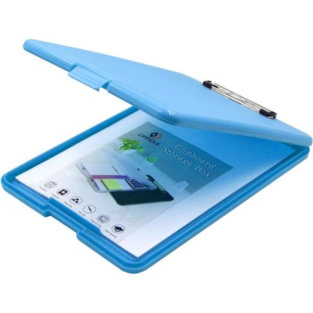 A4 Slim Klemmappe Mappe Konference Plast Mappe Klemmappe Papirholder Opbevaring Klips Tavle Ideel til Skole Hjem og Kontor Brug Fold På Klemmappe