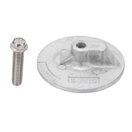 Anode Flat Trim Tab Plate 76214Q5 Aluminium Plate Kit for Mariner 35-300HP Force 90 120HP Mercruiser Alpha Bravo