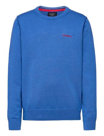 Cotton Crew B Blue Hackett London