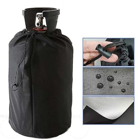 Udendørs vandtæt BBQ grill gasflasker dæksel støvtæt propangas tank gasbeskytter opbevaringspose