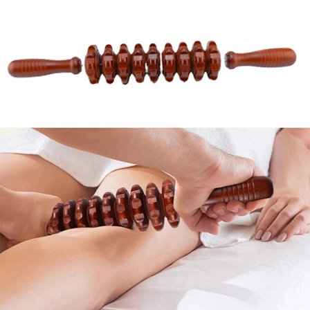 Naturlig Bøk Tre Nakke Skulder Rygg Massasje Skrape Tre Guasha Pinne for Massasje Gouache Terapi SPA Skjønnhetssalong Helse