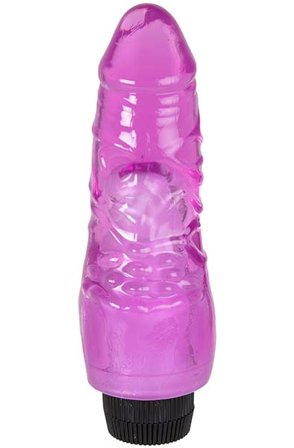 Kjøp Vibrating Dong With Clitoris Stimulation 18 cm - Vibrerende dildo | God pris