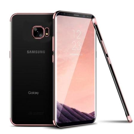 Samsung Galaxy S7 - støtdempende silikondeksel (FLOVEME) Roséguld