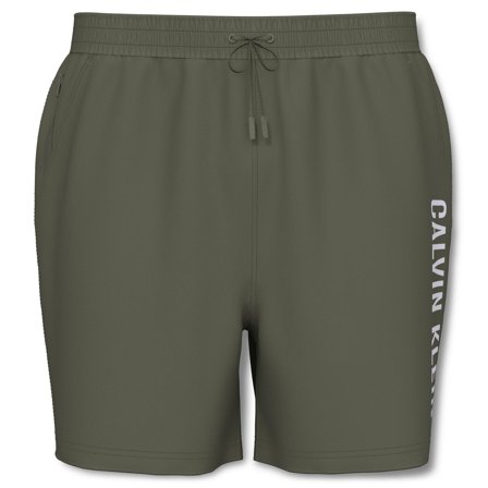 Calvin Klein | Militærgrønn badeshorts for menn - Badeshorts