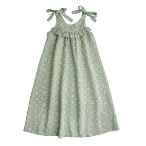 Tocoto Vintage Green Trapeze Dress 10 Years - Dresses - 10 years - Green