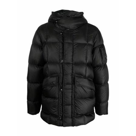 C.p. Company Down Jas , Zwart , Heren , Maat: M