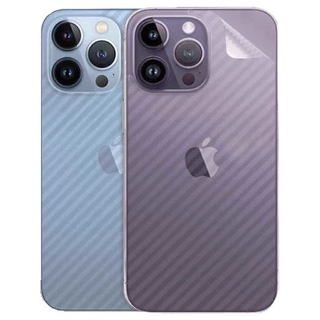 iPhone 14 Pro beskyttende film for ryggkarbonfiber karbonhud