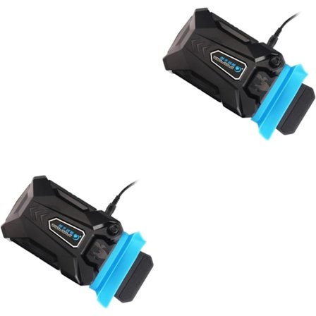 2 st Datorchassi Kylare Laptop Kylfläns Laptop Kylbas