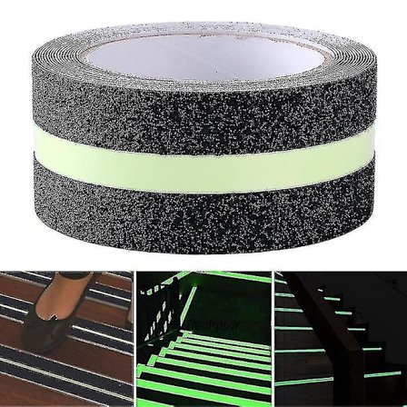 Nattlysende sklisikker trappegrep tape matt advarsel sandpapir klistremerkerull