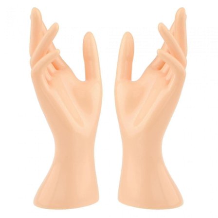 Kvindelig Display Hånd til Ringfotografering - 1 Par