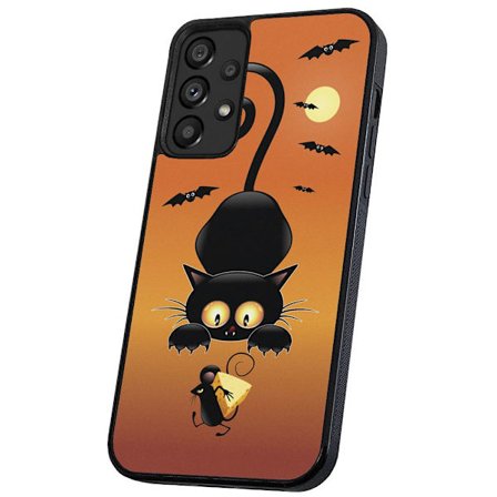 Samsung Galaxy A13 4G - Kuoret/Suojakuori Kissa ja Hiiri
