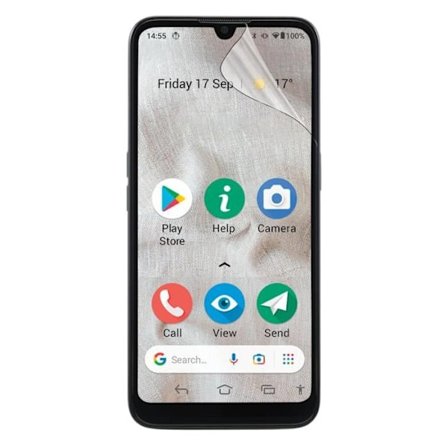 Skærmbeskyttelse - Phonillico - Doro 8200 - Pakke med 2 - Ridsefast - Ultra tynd