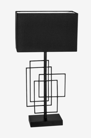 By Rydéns - Bordslampa Paragon H52cm - Svart - Bordslampor - Från Homeroom