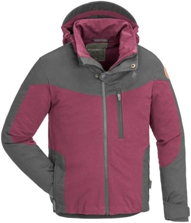 Pinewood Finnveden Hybrid Jacket Kids Plum/D.Anthracite