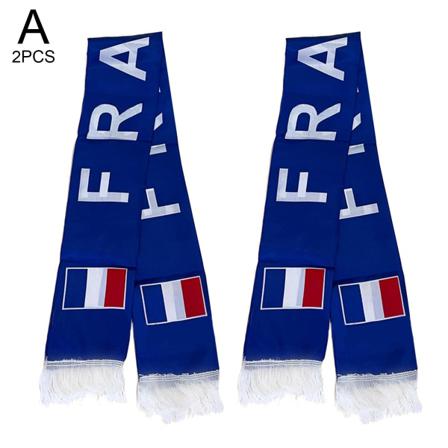 2022 England Fotbollsfans Scarf Match Day Bar Scarves Red & Whi