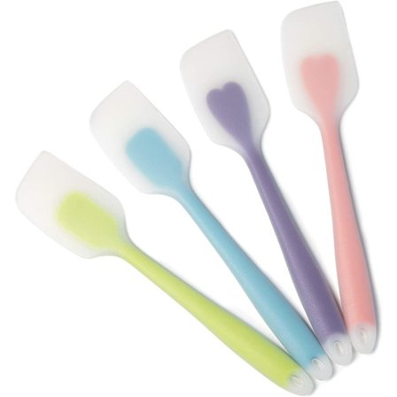 4-osainen sarja -2 tyylin joustava silikonilasta, silikonileivontaväline