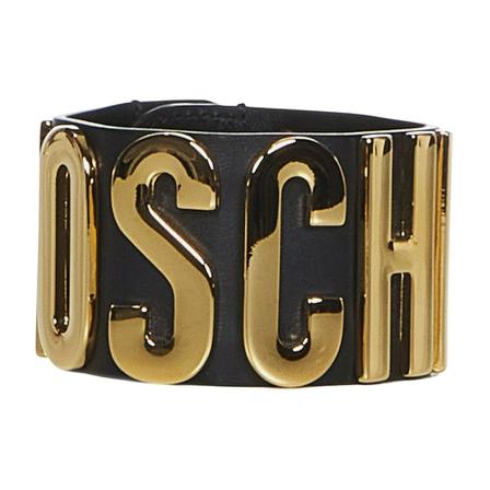 Moschino, Bracelets Zwart, Dames, Maat:ONE Size