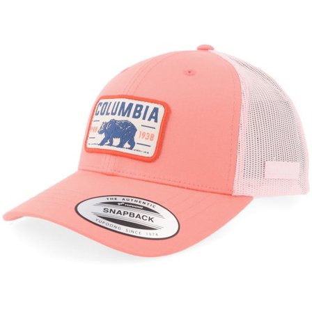 Columbia - Rosa trucker Keps - Hot Coral Satin Trucker @ Hatstore