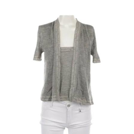 Chanel Vintage Pre-owned Cashmere toppe Grå, Dame