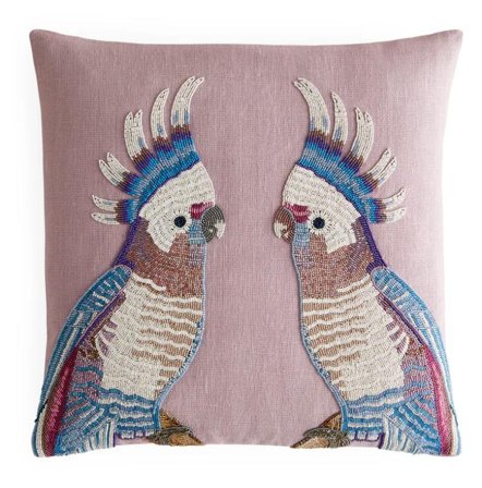 Jonathan Adler Pute Animalia Parrot Glassperler_45x45