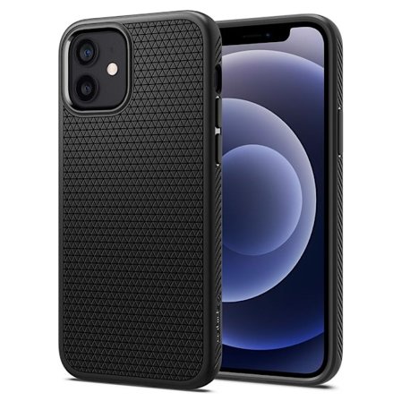 Spigen Liquid Air Case for iPhone 12/12 Pro - Black