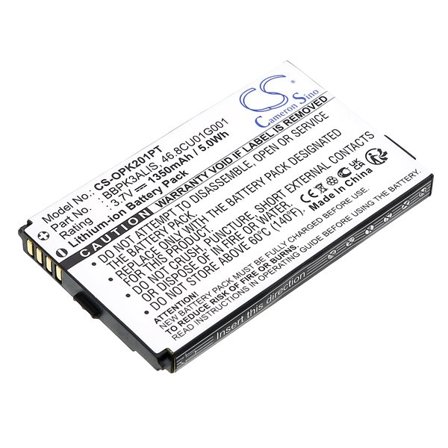 Batteri til projektor for Optoma PK201, PK301