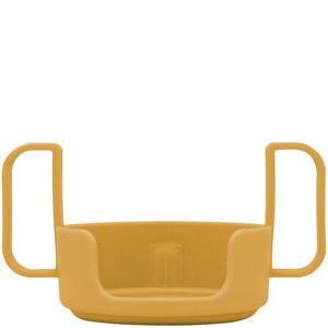 Design Letters Yellow Tritan Drinking Glass Handle One Size - Tableware - One size - Yellow - Junge