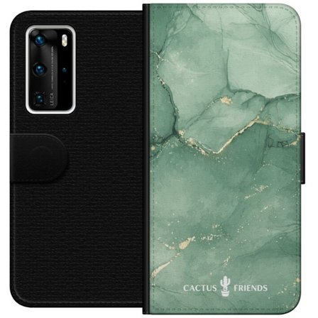 Yhteensopiva Lompakkokotelo Huawei Huawei P40 Pro Cactus and Friends – JadeVeins