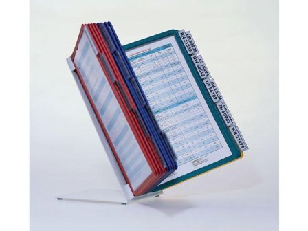 DURABLE Bordställ Vario med 20 ramar