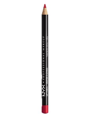 NYX Professional Makeup Slim Lip Pencil - Red - 4.31G