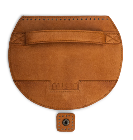 Muud Camilla Veskelokk skinn 20x16cm whisky