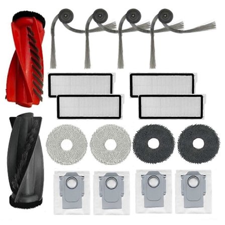 Ersättningsdelar för Roborock Qrevo Curve / P20 Pro Robotdammsugare