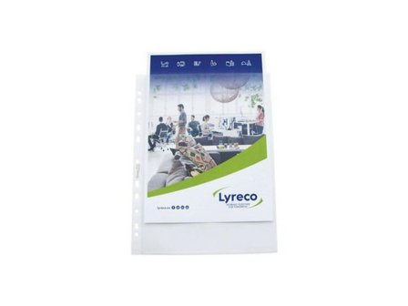 Lyreco PREMIUM Plastficka A4+ 0,12 25/fp - Lyreco - Kontorsmaterial - Mappar och plastfickor - Plastfickor - Signal