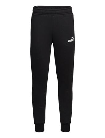 Ess Logo Pants Fl Cl Collegehousut Olohousut Musta PUMA