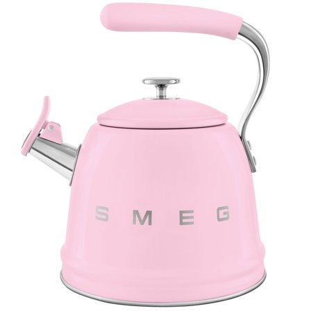 Smeg Smeg Vattenkittel med vissla 2,3 liter, rosa | Matlagning > Kokkärl & Stekpannor > Vattenkittlar > Kittel | Bagaren och Kocken