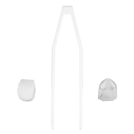 Unisex Single Hip Hop falsk tann Halloween Festival Tennene Dekorasjon Brace Kostyme Tilbehør Sølv