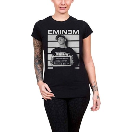 Eminem Dam T-shirt Arrest XL Svart