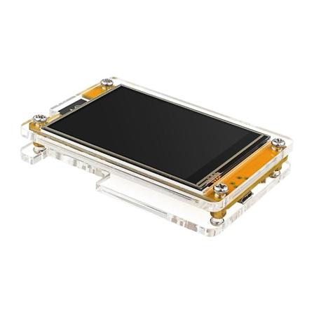 Akrylhus for 2,8 tommers skjerm ESP32 utviklingskort LCD TFT-modul med berøring WROOM beskyttende skall