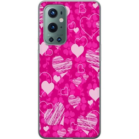 Kompatibelt Mobildeksel til OnePlus OnePlus 9 Pro PopHjerteMønster
