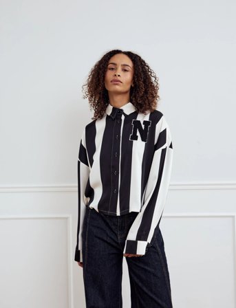 Noella Liara N Shirt - Black - S