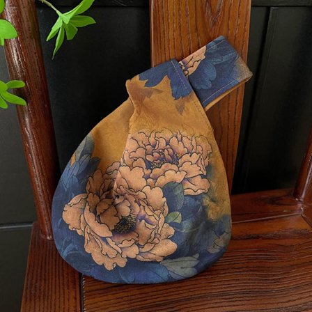 Flower Handbag Knot Wrist Bag 1 1