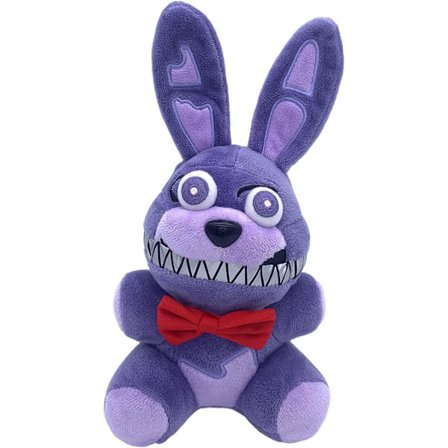 Nightmare Bonnie Plys, Five Nights at Freddy's Plysdyr, FNAF Plys Fyldte Dyr Gaver til Børn 8 tommer