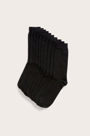 Kappahl | Strumpor 10-pack | Svart