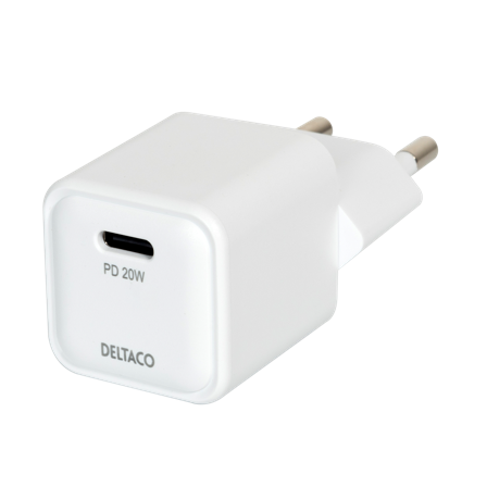 Deltaco Vegglader DELTACO USB-C PD