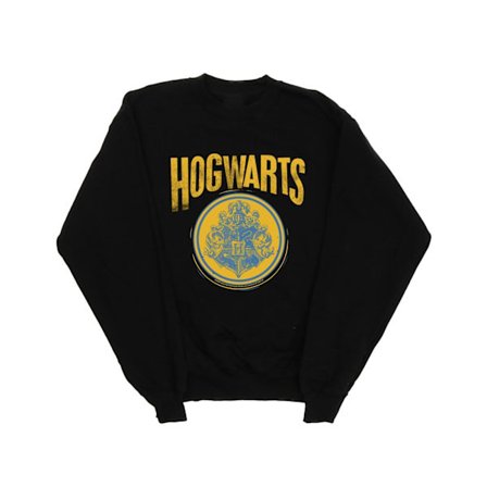 Harry Potter Pojkar Hogwarts Cirkel Crest Sweatshirt 7-8 År Bl