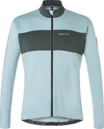 Super.natural Men's Gravier Long Sleeve Jersey Men long-sleeved training tops Blue M