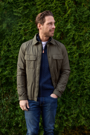 MATCH - Hudson jakke - Redford - Str. XL - Herre - Jakker & Frakker - Grønn - 100% polyester-resirkulert