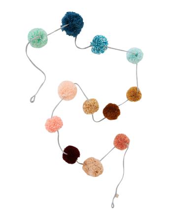 Pom Pom Garlander Home Kids Decor Decoration Accessories/details Monivärinen/Kuvioitu OYOY Living Design